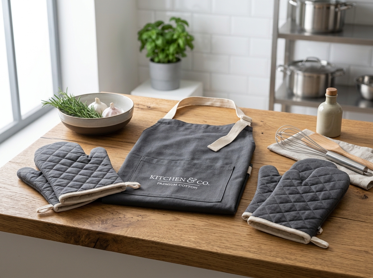 Kitchen Aprons & Hand Gloves